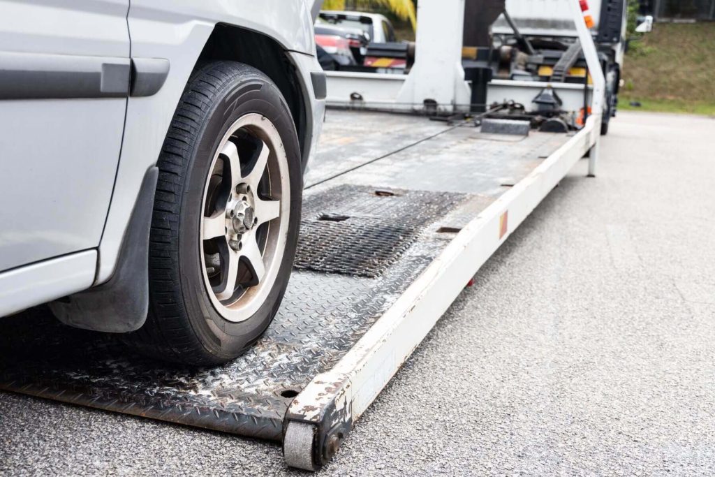 wheel lift towing